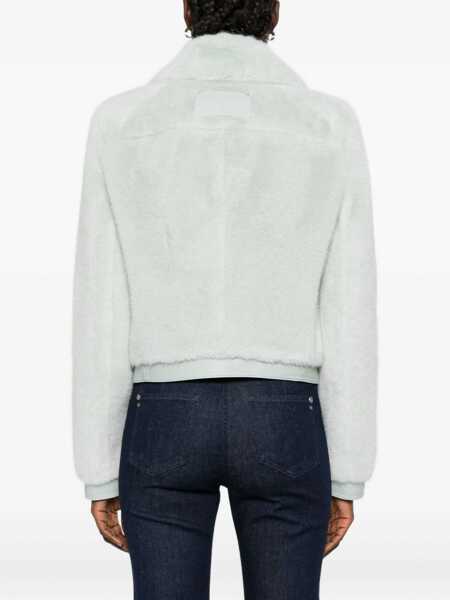 Geci Patrizia Pepe Patrizia Pepe Pelliccia ACQUA GRAY Femei (BM 18928032) 4