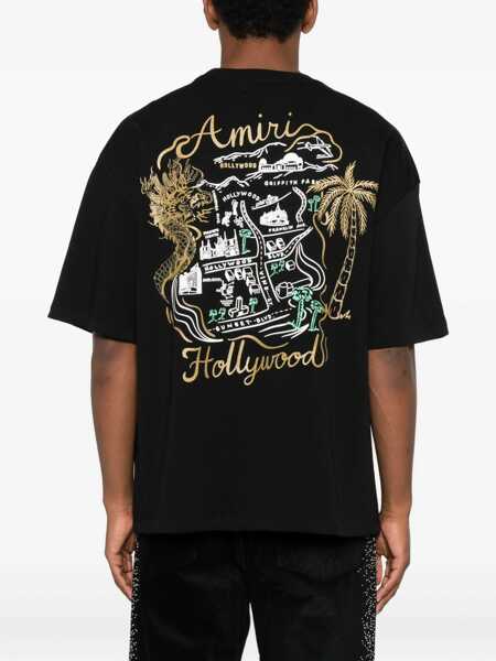 Topuri AMIRI Amiri T-Shirts & Vests Black Barbati (BM 18928101) 3