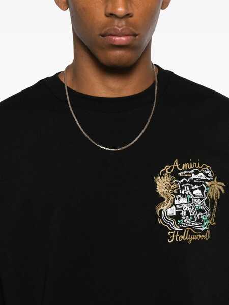 Topuri AMIRI Amiri T-Shirts & Vests Black Barbati (BM 18928101) 4