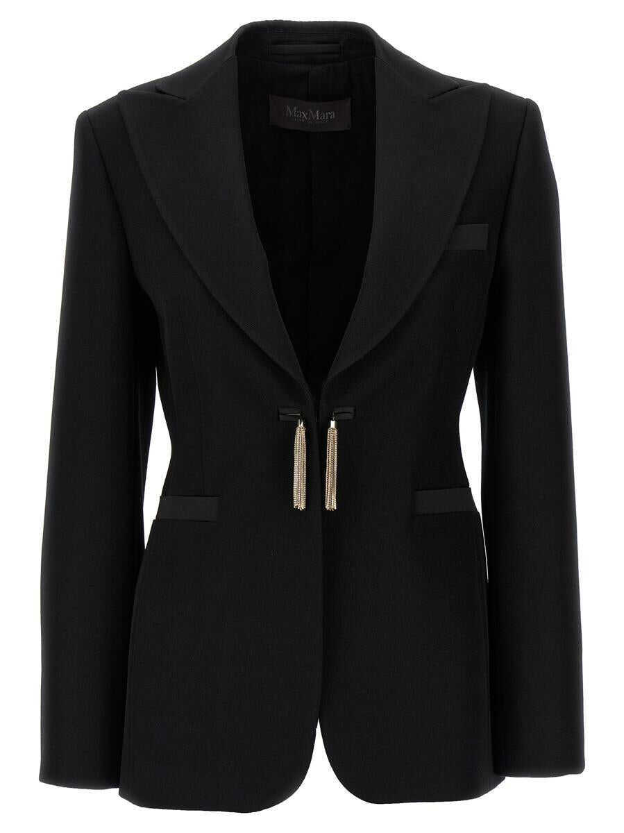 Geci Max Mara Max Mara Boemia Blazer Black Femei (BM 18928149) 1