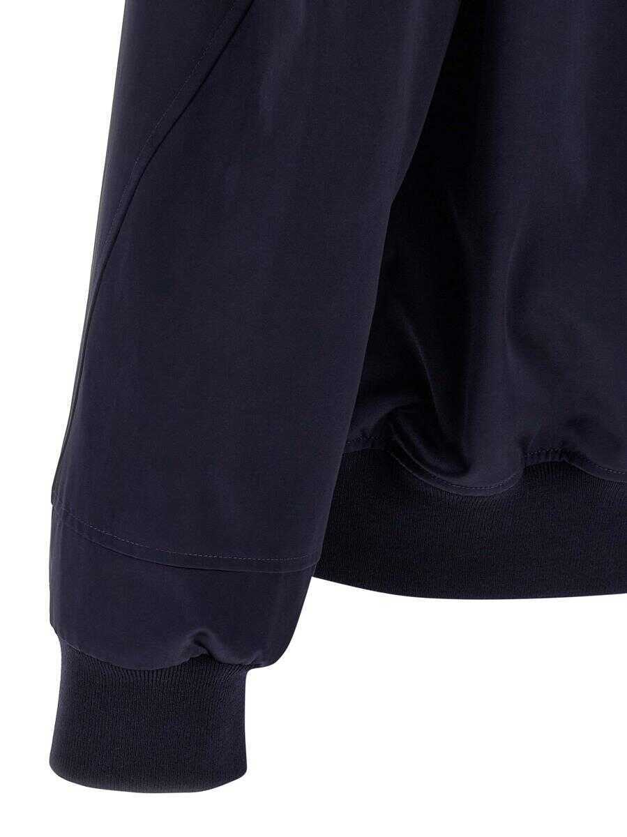 Geci Givenchy Givenchy Logo Bomber Jacket BLUE Barbati (BM 18928176) 4