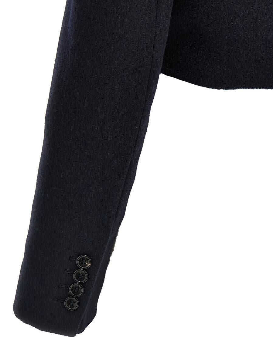 Geci Max Mara Max Mara Corone Short Jacket BLUE Femei (BM 18928305) 4