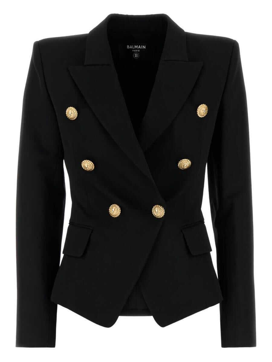Geci Balmain Balmain Jackets Black Femei (BM 18928464) 1