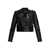 Balmain Balmain Leather Jacket Black