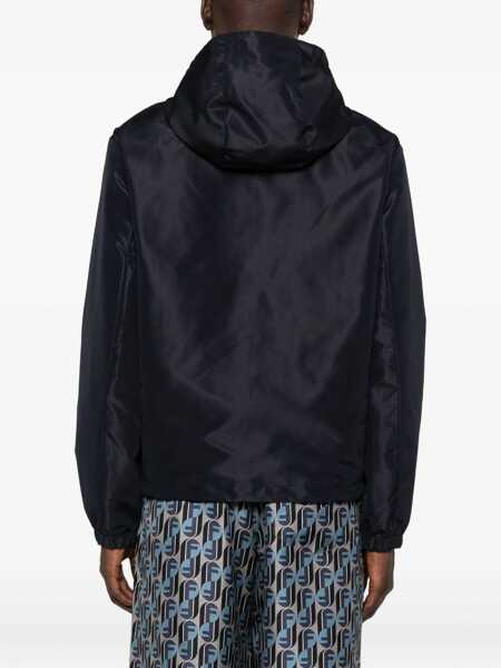 Geci Fendi Fendi Fendinity Reversible Windbreaker BLUE Barbati (BM 18928506) 4