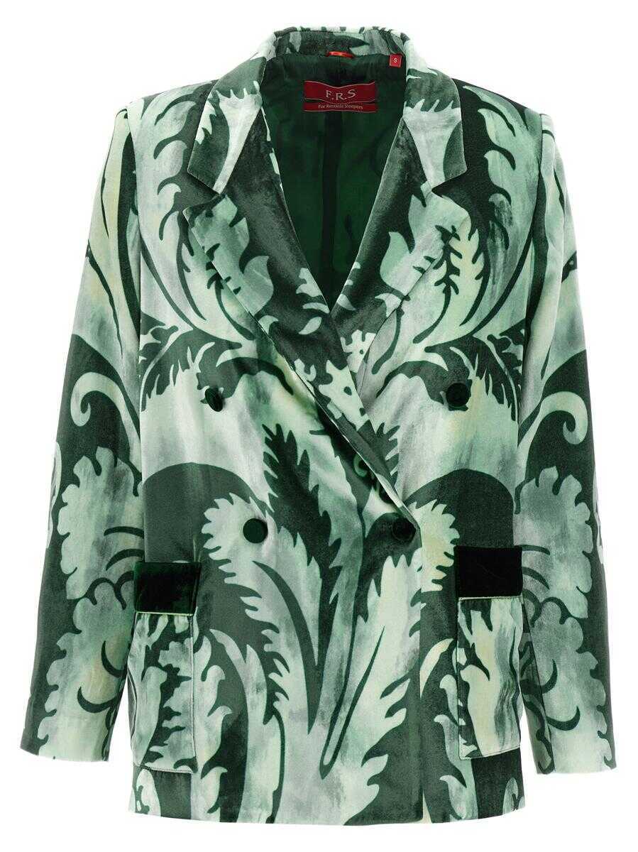 Sacouri F.R.S. - FOR RESTLESS SLEEPERS F.R.S. - For Restless Sleepers Mereope Blazer MULTICOLOR Femei (BM 18928713) 1