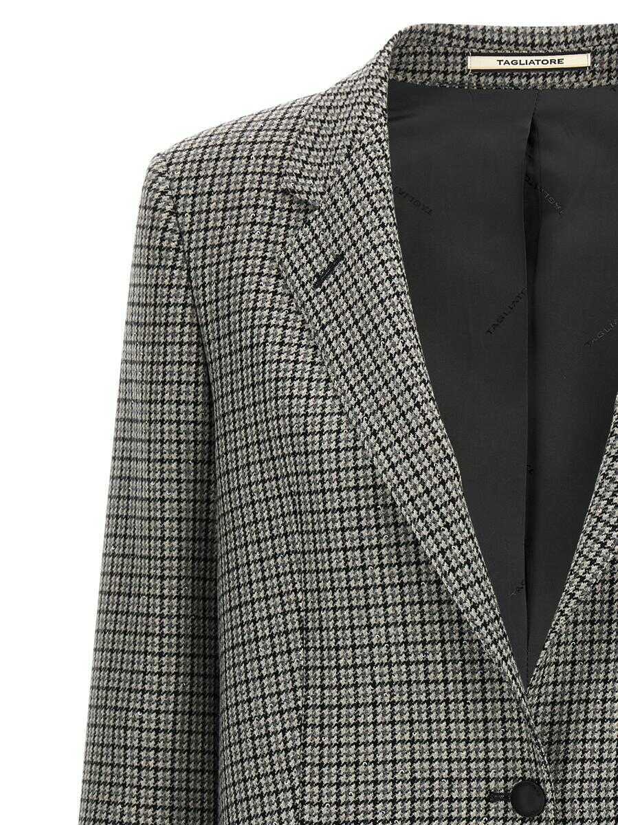 Geci Tagliatore Tagliatore Oversize Blazer Jacket GRAY Femei (BM 18928956) 3