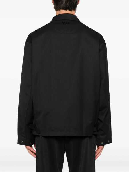 Geci Y-3 Y-3 Adidas Bluson Overshirt Black Barbati (BM 18929037) 4