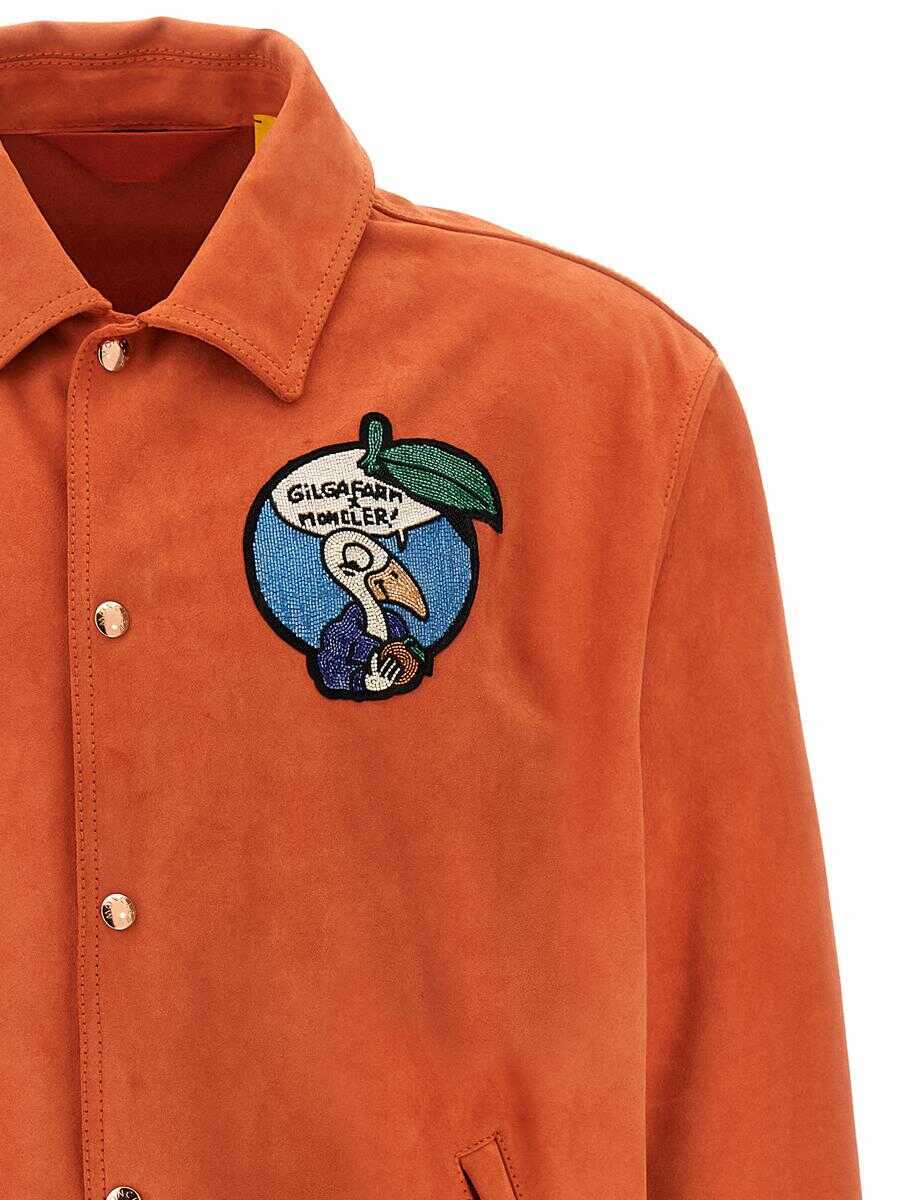 Geci Moncler Genius Moncler Genius Moncler X Gilgafarm Navel Jacket By Donaldglover ORANGE Barbati (BM 18929064) 3