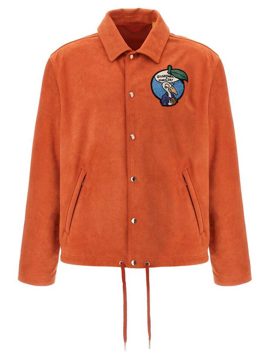 Geci Moncler Genius Moncler Genius Moncler X Gilgafarm Navel Jacket By Donaldglover ORANGE Barbati (BM 18929064) 1