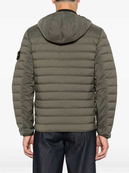 Geci de iarna Stone Island Stone Island Seamless Tunnel Nylon Down-Tc Down Jacket GREEN Barbati (BM 18929106) 4