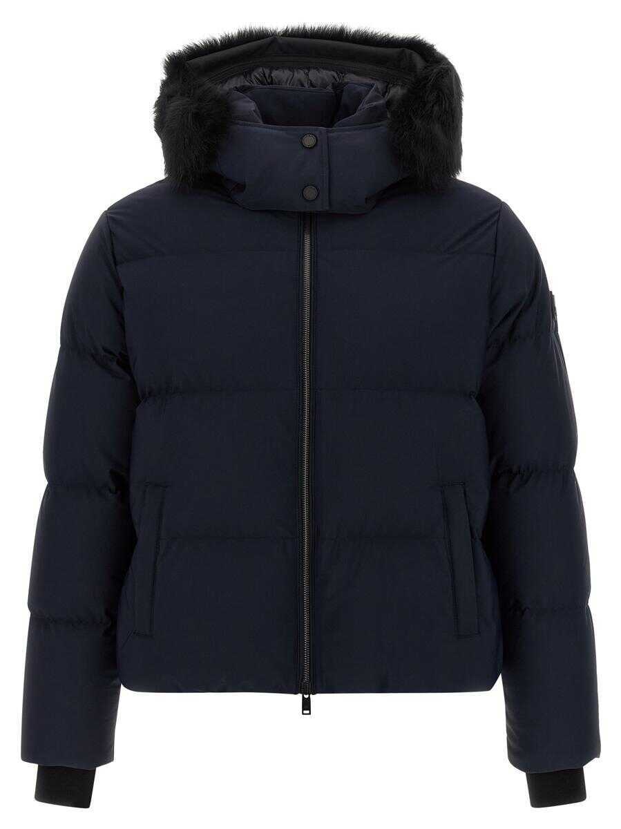 Geci de iarna Moose Knuckles Moose Knuckles Misti Puffer Down Jacket BLUE Barbati (BM 18929253) 1