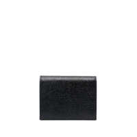 Portofele Thom Browne Double Card Holder In Pebble Grain Leather Accessories Femei