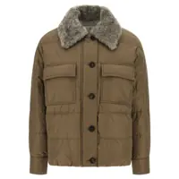 Geci Brunello Cucinelli Monile Sherling Down Jacket Femei