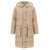 Brunello Cucinelli Brunello Cucinelli 'Shiny Zipper Pull' Down Jacket Beige
