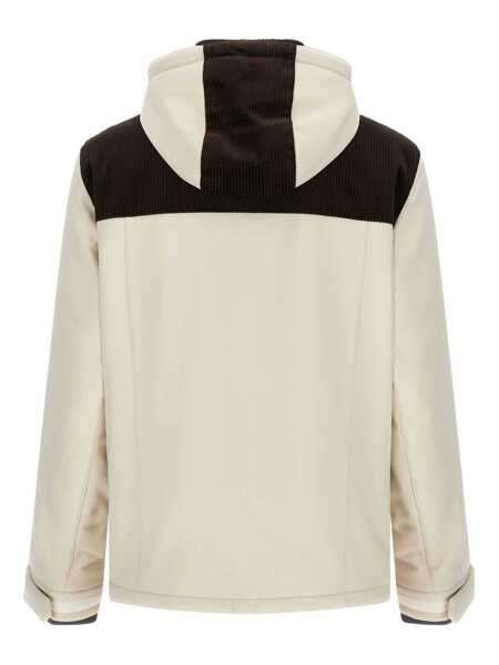 Geci Brunello Cucinelli Brunello Cucinelli Corduroy Insert Ski Jacket MULTICOLOR Barbati (BM 18929424) 2