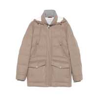 Geci de iarna Brunello Cucinelli Flannel Down Jacket Barbati