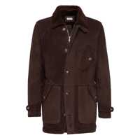 Geci Brunello Cucinelli Parka Model Sheepskin Jacket Barbati