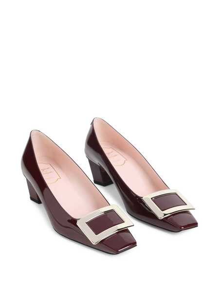 Pantofi cu toc Roger Vivier Roger Vivier Belle Vivier Pumps Red Femei (BM 18929811) 2