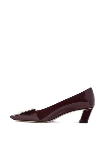 Pantofi cu toc Roger Vivier Roger Vivier Belle Vivier Pumps Red Femei (BM 18929811) 3