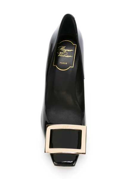 Pantofi cu toc Roger Vivier Roger Vivier Dcollet Belle Vivier Trompette Black Femei (BM 18929814) 5