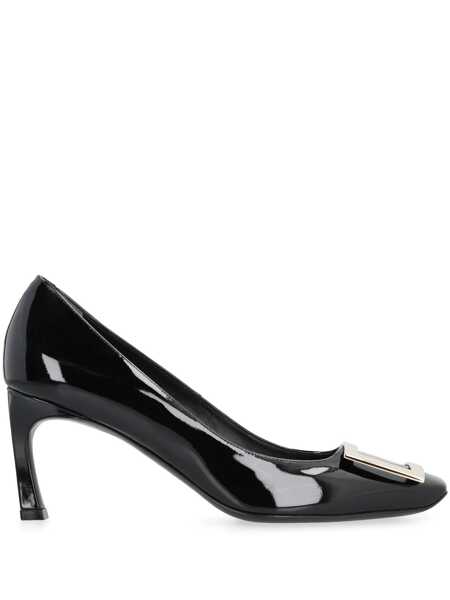 Pantofi cu toc Roger Vivier Roger Vivier Dcollet Belle Vivier Trompette Black Femei (BM 18929814) 1