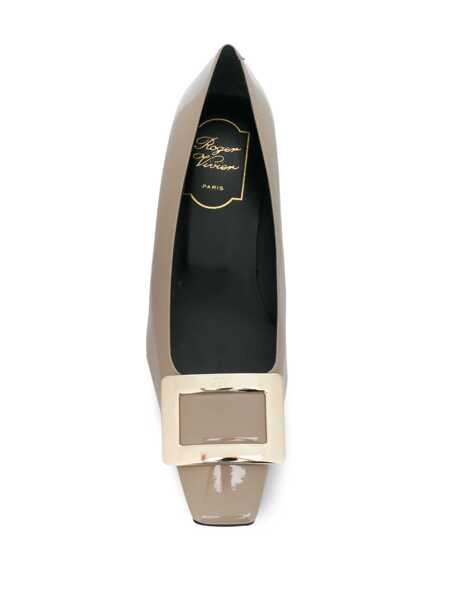 Pantofi cu toc Roger Vivier Roger Vivier Belle Vivier Pumps Beige Femei (BM 18929817) 4