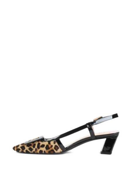 Pantofi cu toc Roger Vivier Roger Vivier Belle Vivier Slingback Pumps Multicolor Femei (BM 18929826) 3