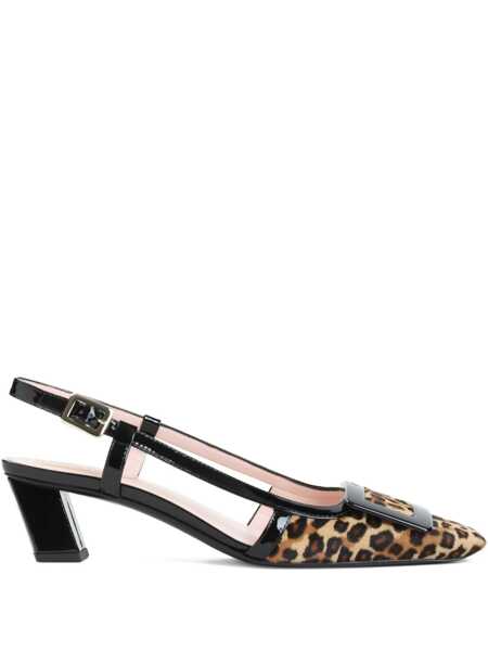Pantofi cu toc Roger Vivier Roger Vivier Belle Vivier Slingback Pumps Multicolor Femei (BM 18929826) 1