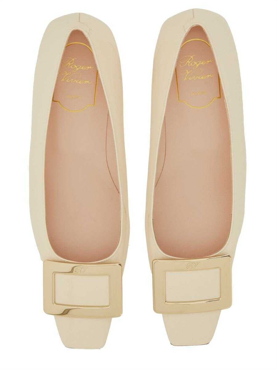 Pantofi cu toc Roger Vivier Roger Vivier Belle Vivier Pumps Beige Femei (BM 18929829) 4