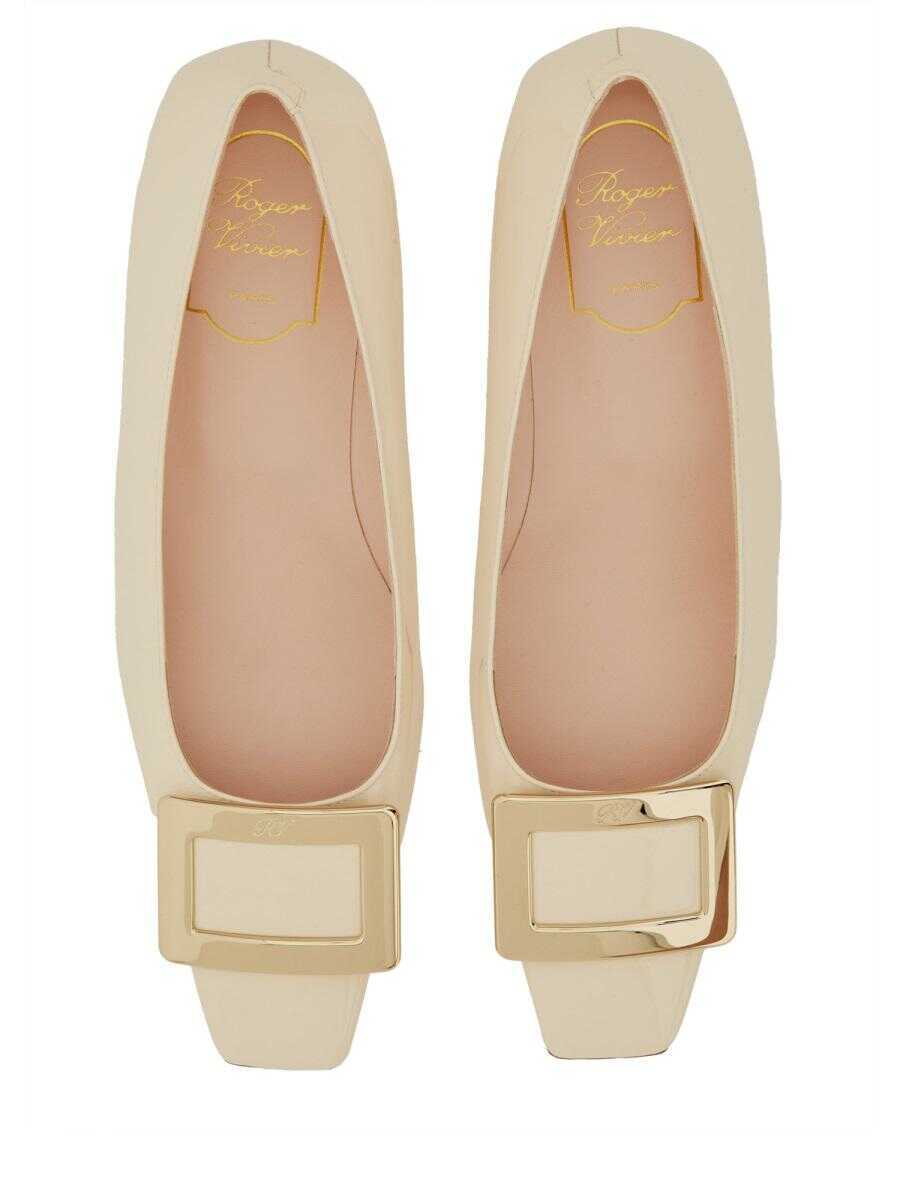 Pantofi cu toc Roger Vivier Roger Vivier Belle Vivier Pumps Beige Femei (BM 18929829) 6