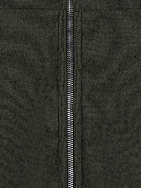 Pulovere Rick Owens Green Sweatshirt With Contrasting Drawstring Hood In Cashmere And Wool Man GREEN Barbati (BM 18929835) 3