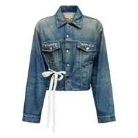 Geci MM6 Maison Margiela Tape Denim Jacket Femei