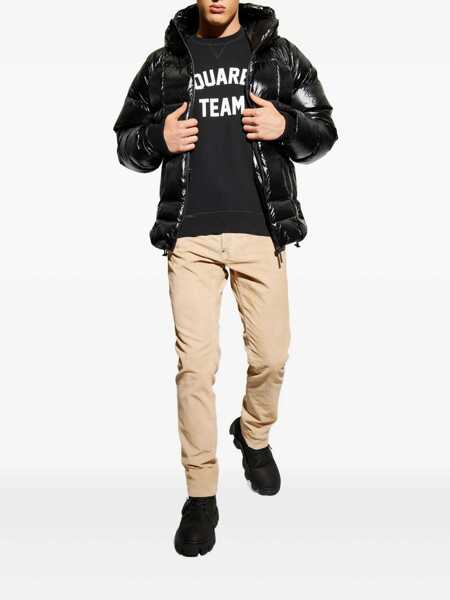 Geci DSQUARED2 DSQUARED2 3D Down Jacket Down Jacket Black Barbati (BM 18929904) 2