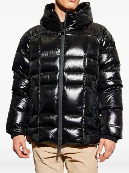 Geci DSQUARED2 DSQUARED2 3D Down Jacket Down Jacket Black Barbati (BM 18929904) 3
