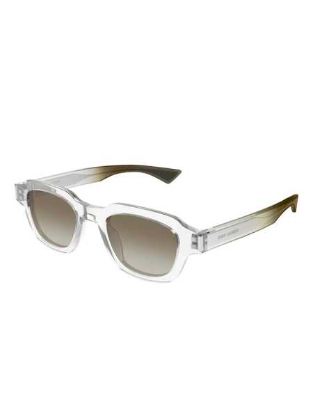 Ochelari de soare Saint Laurent SAINT LAURENT Sunglasses CRYSTAL CRYSTAL GREEN Femei (BM 18930021) 2