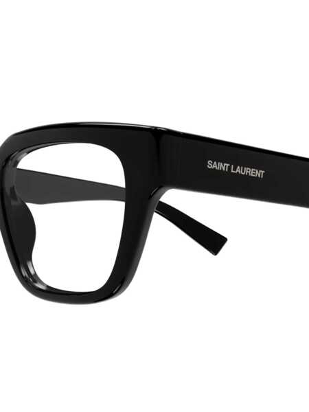 Ochelari de soare Saint Laurent SAINT LAURENT Optical BLACK BLACK TRANSPARE Femei (BM 18930030) 3