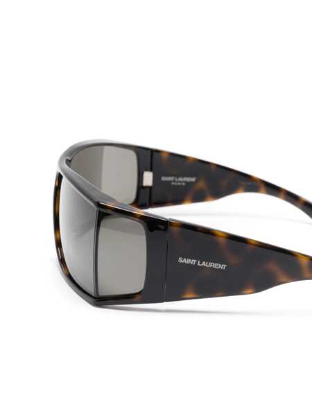 Ochelari de soare Saint Laurent SAINT LAURENT Sunglasses HAVANA HAVANA GREY Femei (BM 18930039) 3