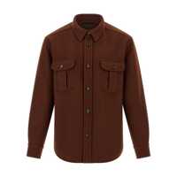 Geci Brioni 'Vagabond' Overshirt Barbati