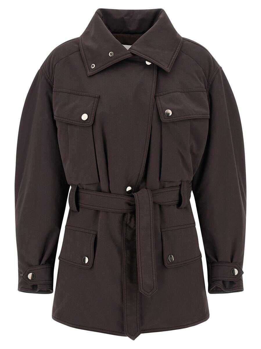 Geci THE ANDAMANE The Andamane Xandra Jacket Jacket BROWN Femei (BM 18930078) 1