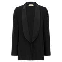 Geci Alberta Ferretti Georgette Blazer Femei