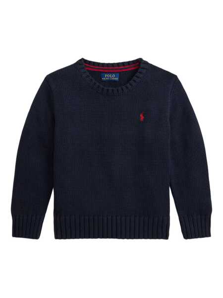 Pulovere casual Ralph Lauren LS CN-SWEATER-PULLOVER Blue Fete (BM 18930276) 1