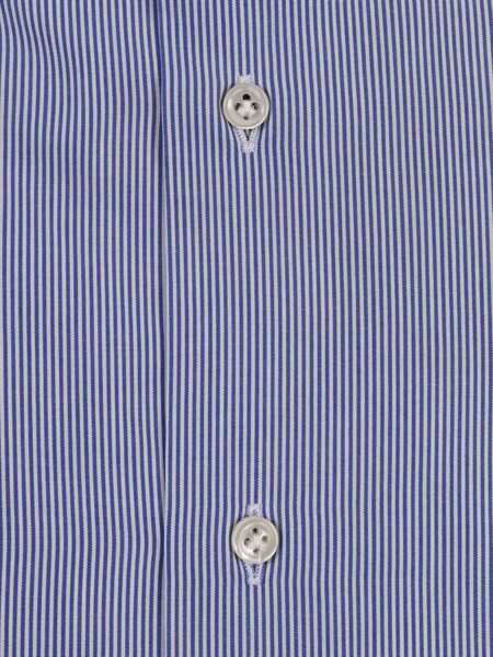 Camasi casual Mazzarelli Camicie STRIPED COTTON SLIM FIT SHIRT Light Blue Barbati (BM 18930285) 3