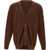 LANEUS Cashmere Cardigan CIOCCOLATO/CHOCOLATE