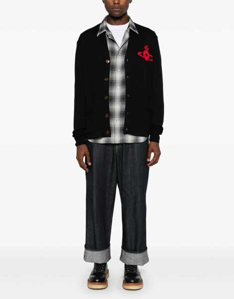 Cardigane Vivienne Westwood Alex Cardigan BLACK Barbati (BM 18930364) 2