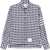 Thom Browne Vichy cotton flannel Shirt NAVY