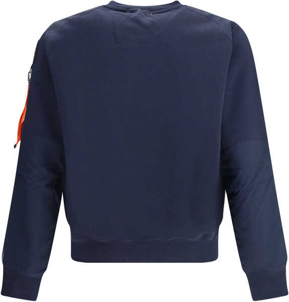 Bluze de trening Parajumpers Sabre Basic Sweatshirt BLUE NAVY Barbati (BM 18930409) 2