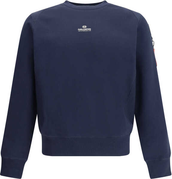 Bluze de trening Parajumpers Sabre Basic Sweatshirt BLUE NAVY Barbati (BM 18930409) 1