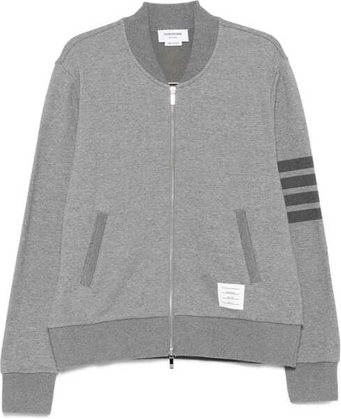 Jachete Thom Browne Zip Sweatshirt MED GREY Barbati (BM 18930442) 1