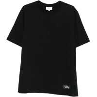 Tricouri Cotton T-Shirt with logo patch Barbati